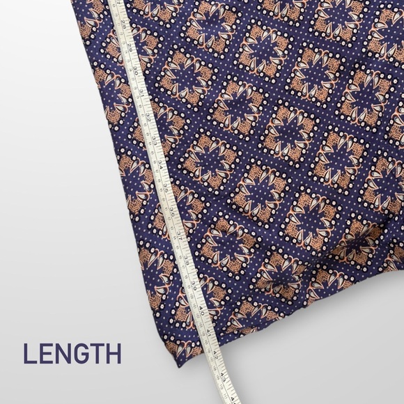 Maeve NWT Purple Terrace Floral Wide Leg Pants 2 - Picture 10 of 12